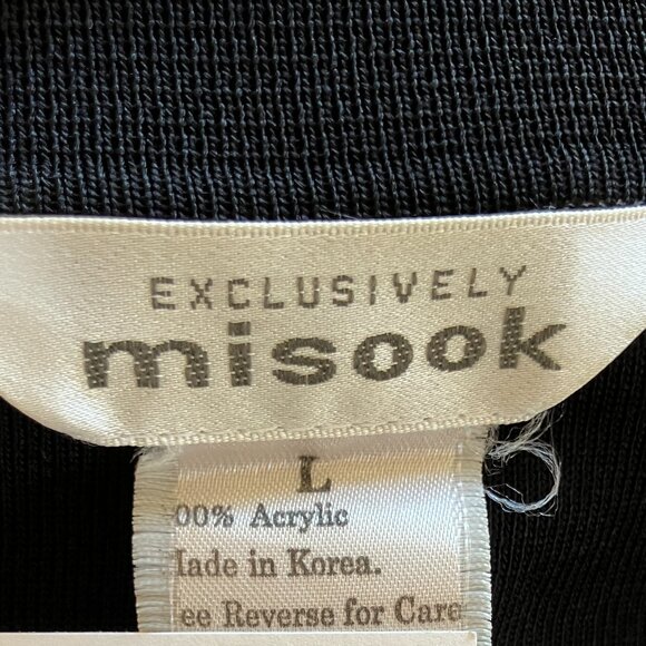 Exclusively Misook Magenta & Black Jacket Large L - Picture 5 of 6